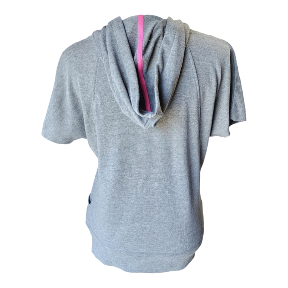 Maurices Women's Short Sleeve Jacket, Sweartshirt, Hooded, Full Zip, Size M - Picture 7 of 11